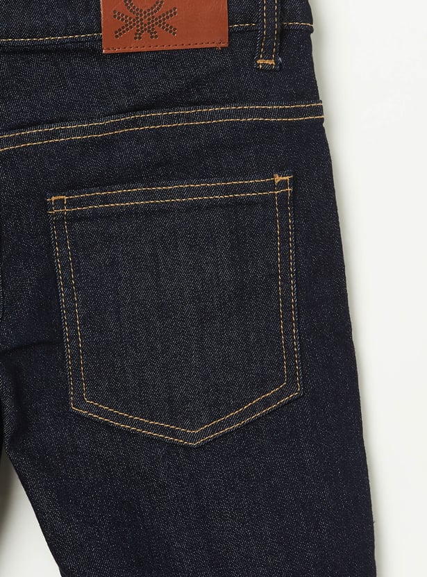 UNITED COLORS OF BENETTON Darkwashed Slim Fit Jeans