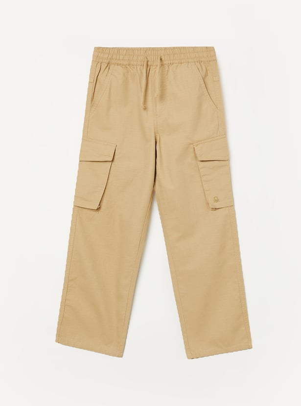 UNITED COLORS OF BENETTON Boys Textured Cargos