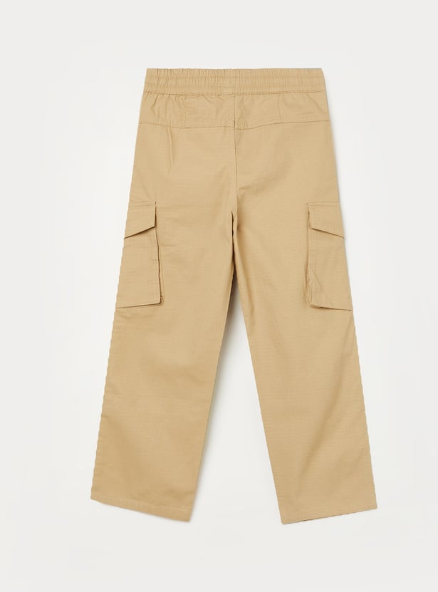 UNITED COLORS OF BENETTON Boys Textured Cargos
