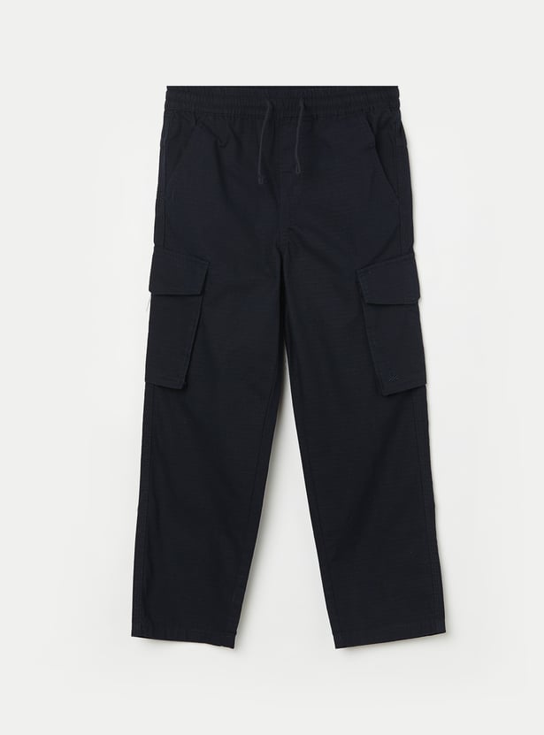 UNITED COLORS OF BENETTON Boys Textured Cargos