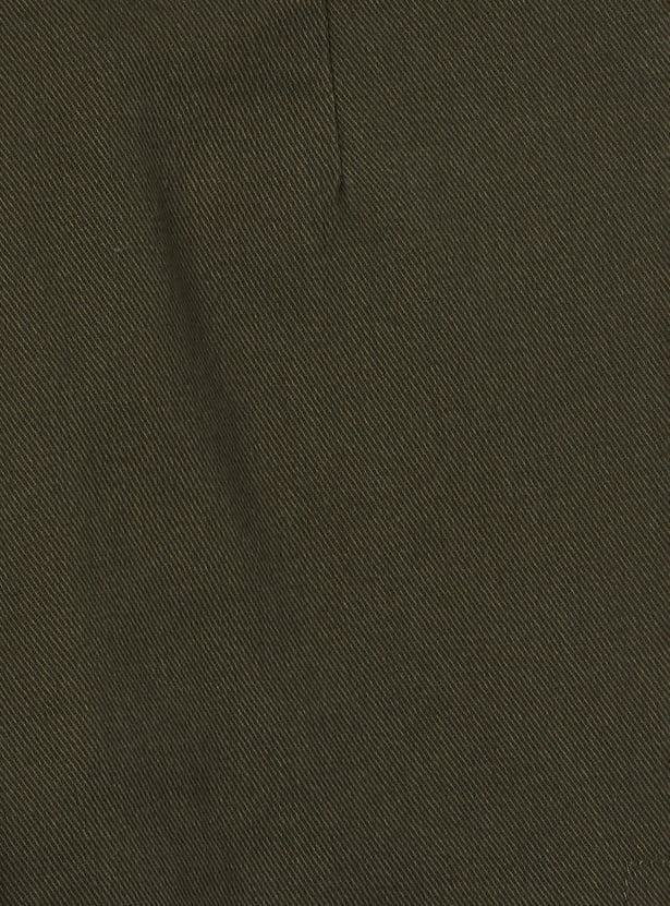 UNITED COLORS OF BENETTON Boys Solid Cargo Trousers