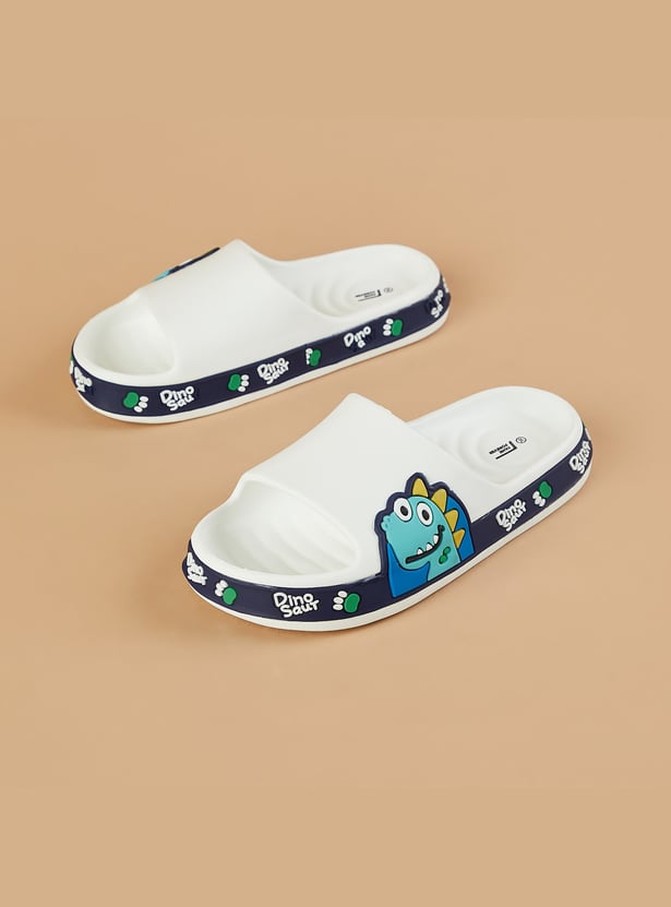 FAME FOREVER Boys Dinosaur Sliders