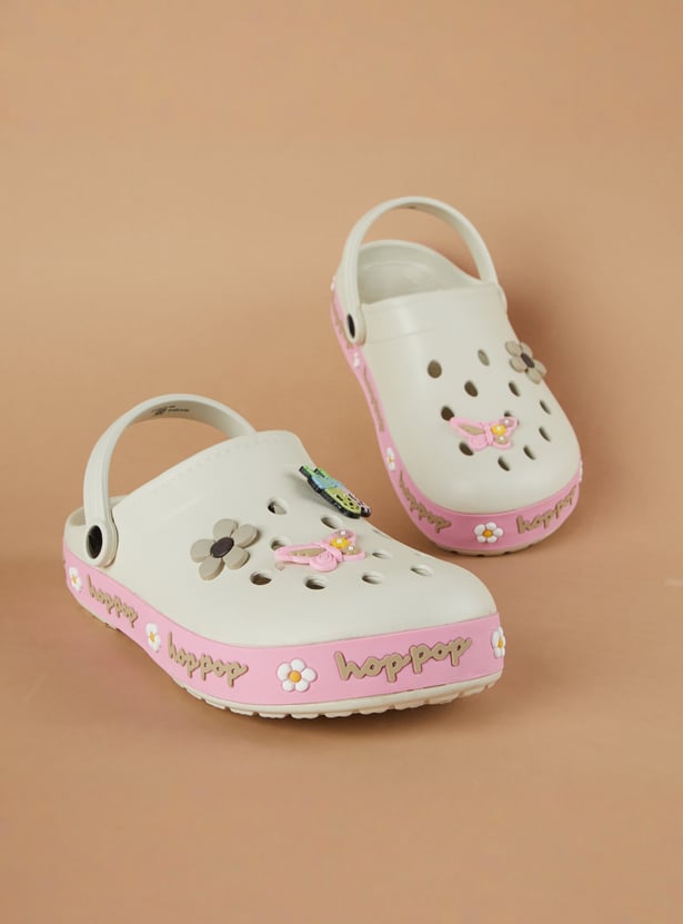 FAME FOREVER Girls Charms Clogs