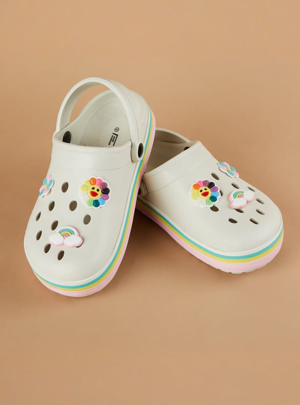 FAME FOREVER Girls Charms Clogs