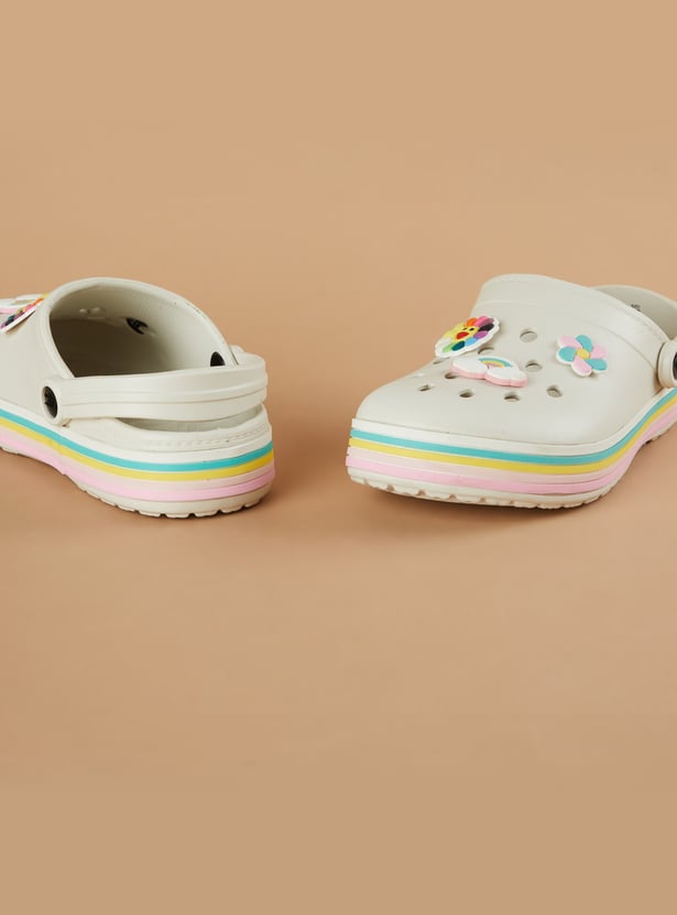 FAME FOREVER Girls Charms Clogs