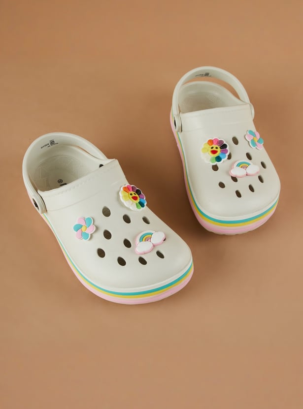 FAME FOREVER Girls Charms Clogs