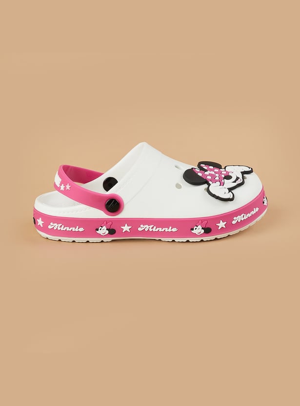 FAME FOREVER Girls Minnie Mouse Clogs