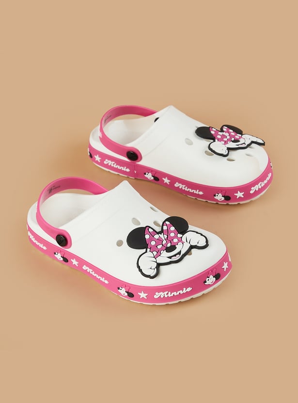 FAME FOREVER Girls Minnie Mouse Clogs