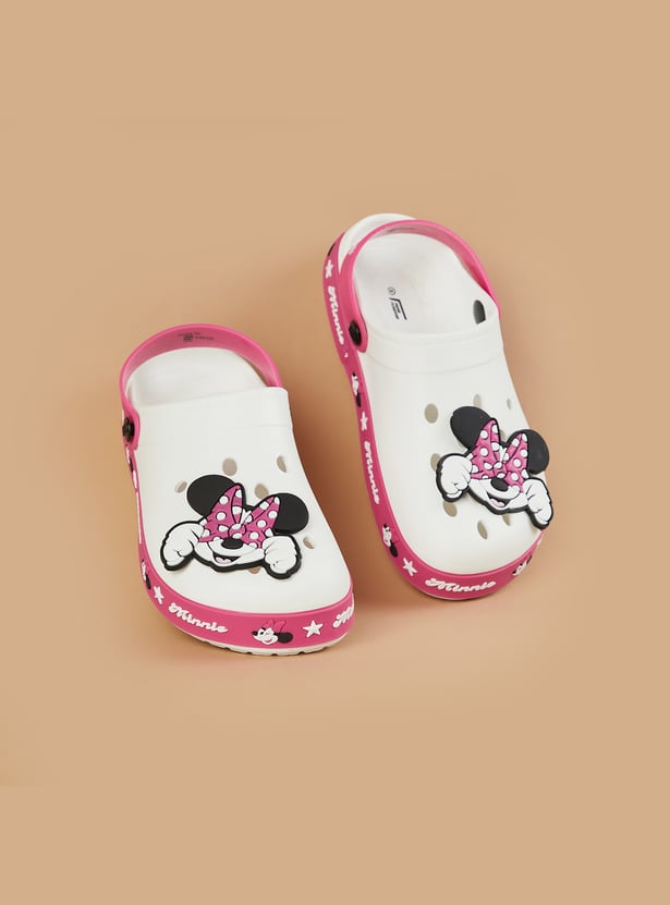 FAME FOREVER Girls Minnie Mouse Clogs