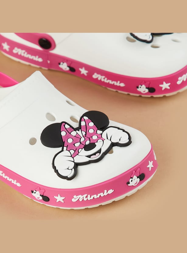 FAME FOREVER Girls Minnie Mouse Clogs