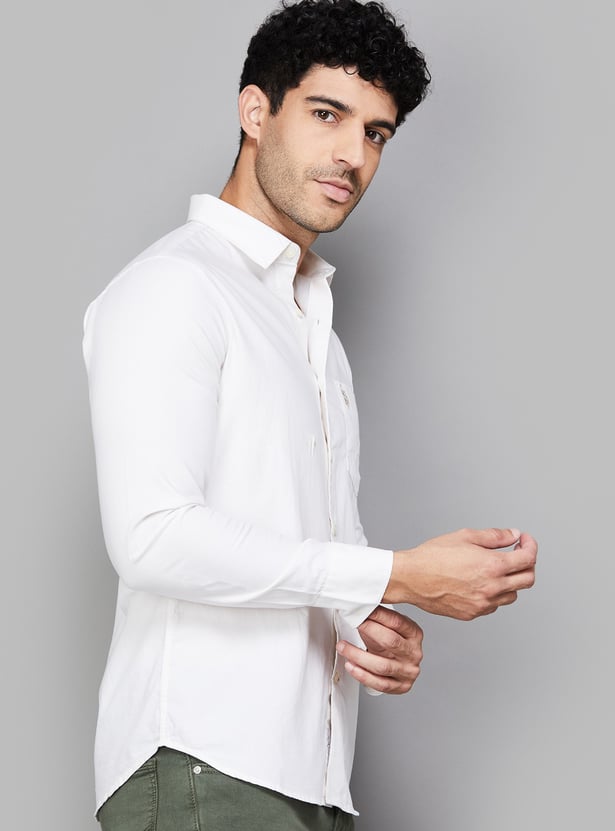 US POLO ASSN Solid Regular Fit Shirt