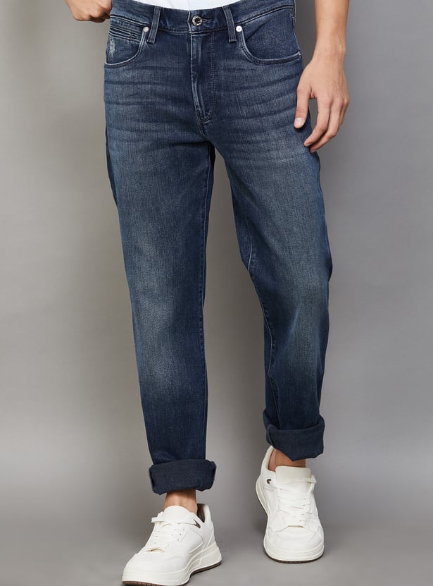 US POLO ASSN Washed Regular Straight Jeans