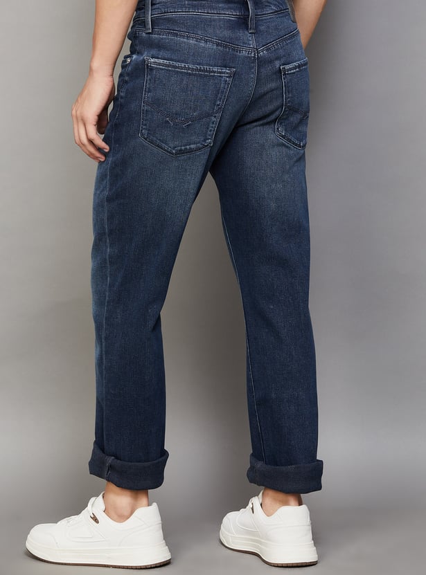 US POLO ASSN Washed Regular Straight Jeans
