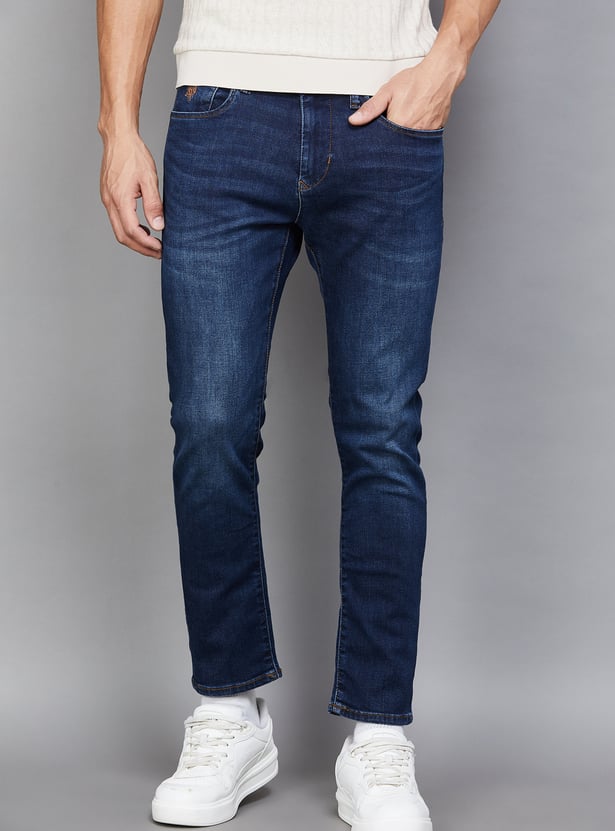 US POLO ASSN Darkwashed Henry Jeans (Skinny)