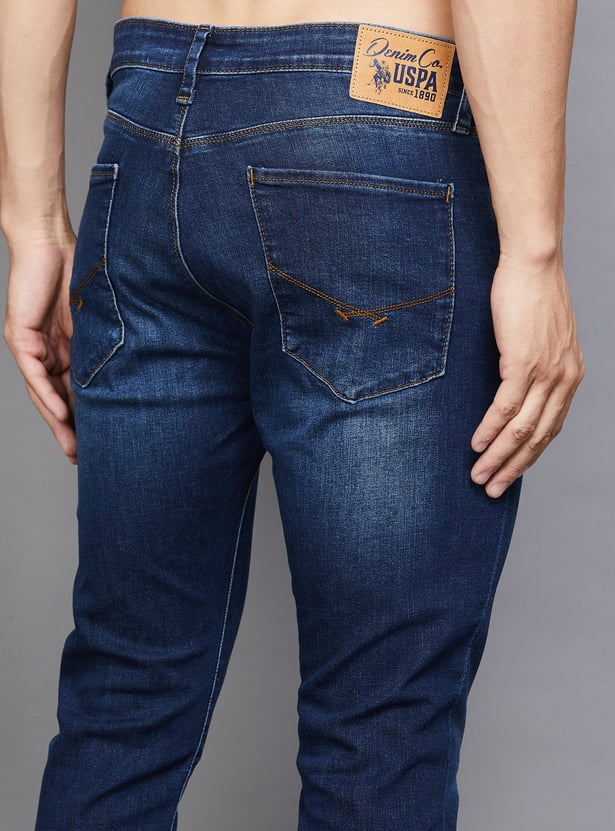 US POLO ASSN Darkwashed Henry Jeans (Skinny)