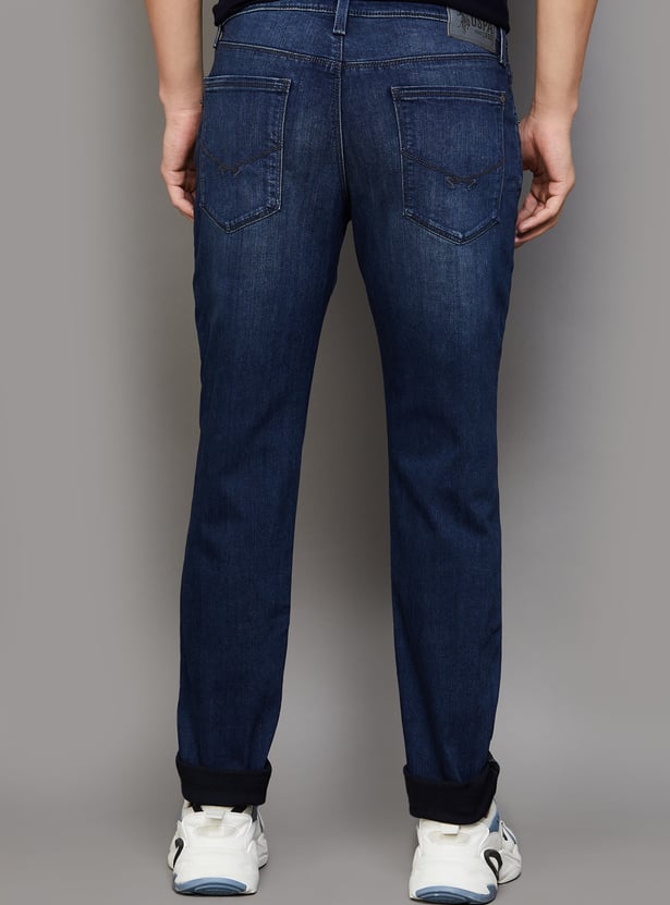 US POLO ASSN Washed Slim Tapered Jeans