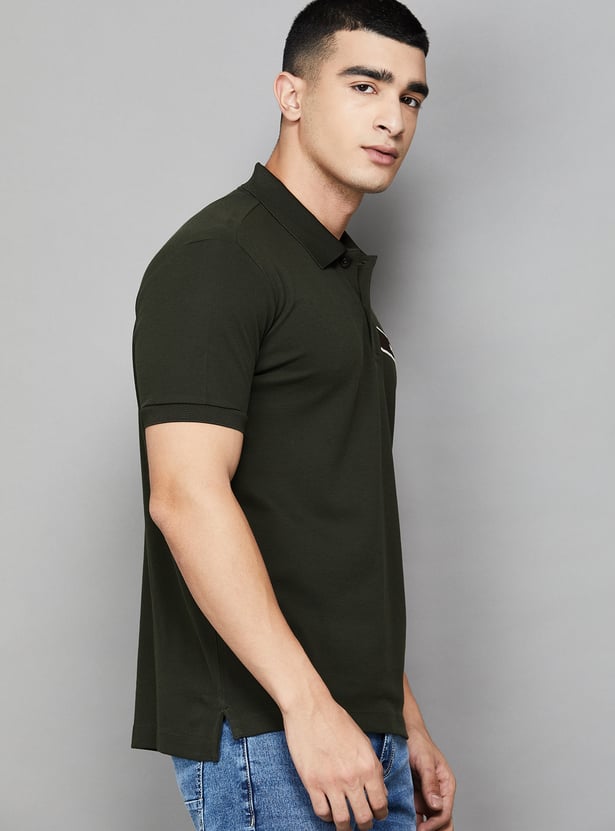US POLO ASSN Solid Polo T-shirt