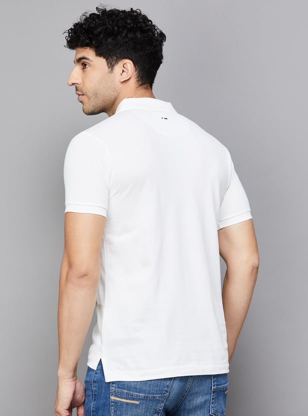 US POLO ASSN Printed Polo T-shirt