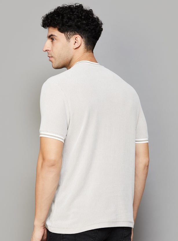 US POLO ASSN Solid Crew Neck T-shirt