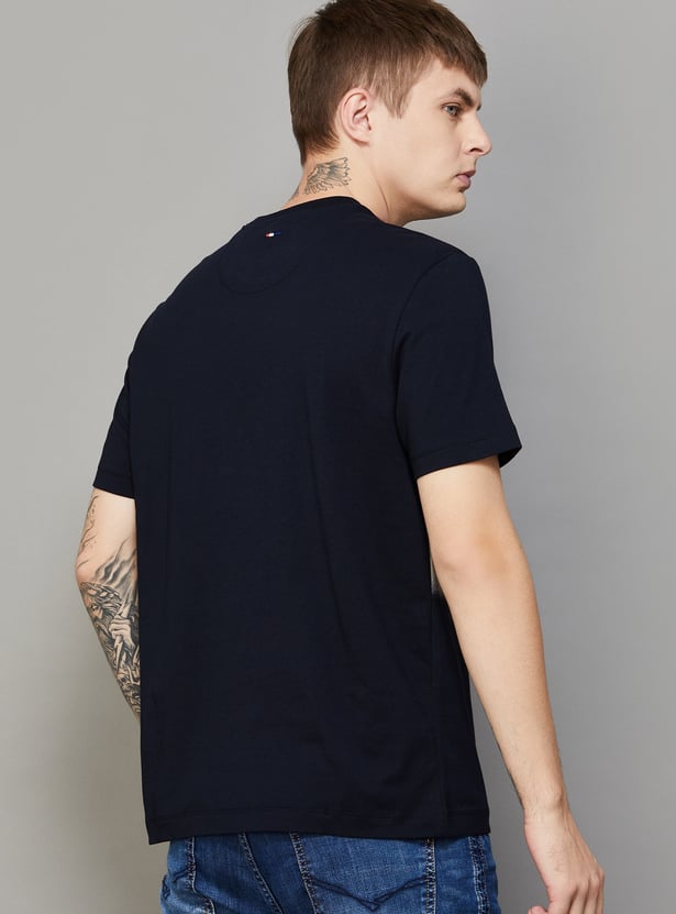 US POLO ASSN Graphic Print Crew-Neck T-shirt