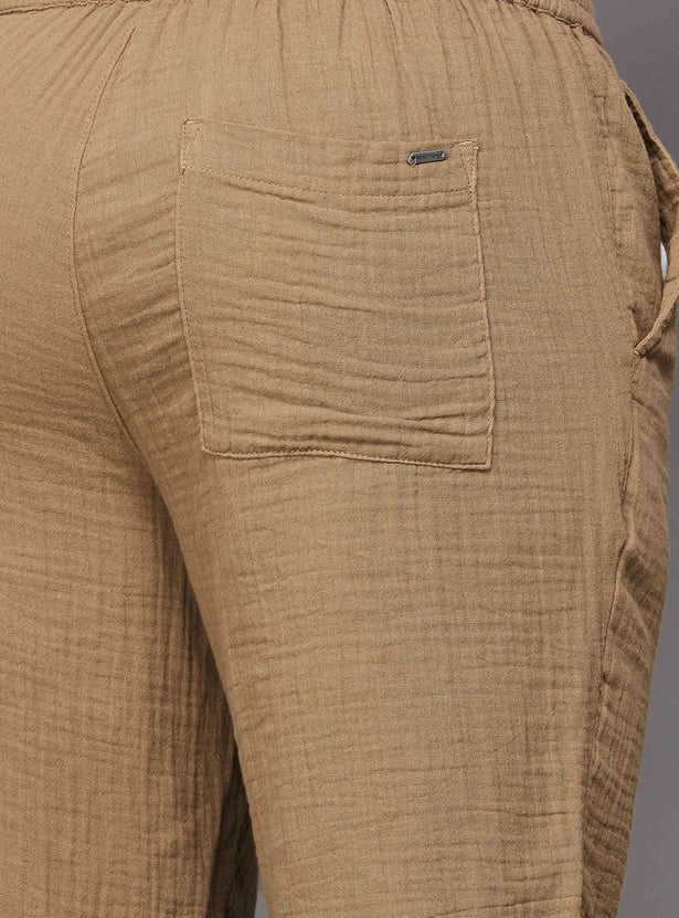 UNITED COLORS OF BENETTON Textured Shorts