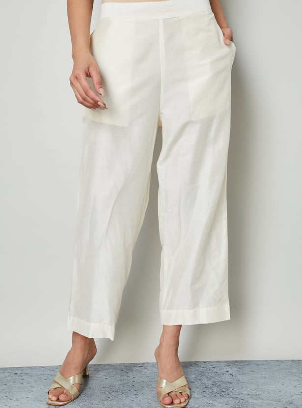 MELANGE Solid Palazzos