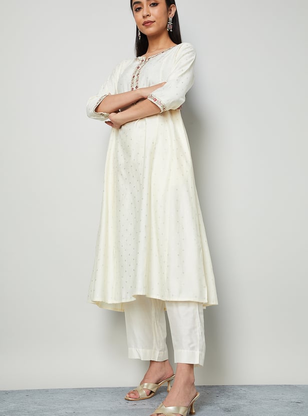 MELANGE Solid Palazzos