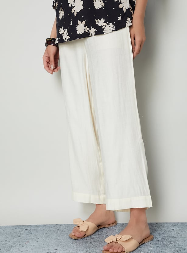 MELANGE Solid Palazzos