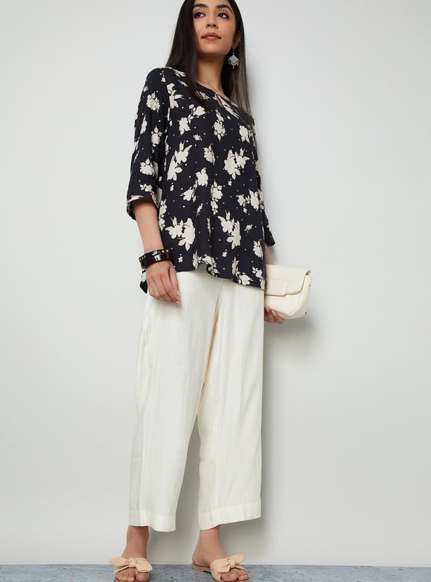 MELANGE Solid Palazzos