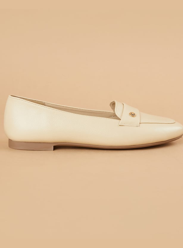 CODE Textured Ballerinas