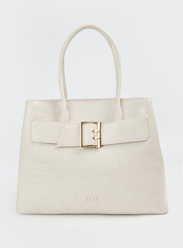 ELLE Textured Handheld Bag