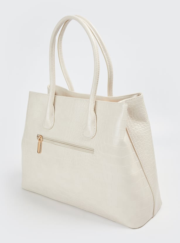 ELLE Textured Handheld Bag