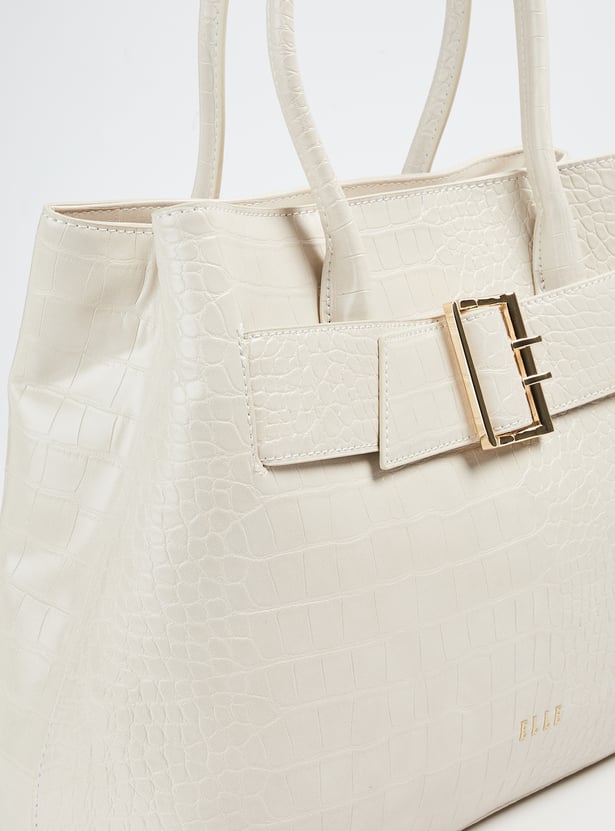 ELLE Textured Handheld Bag