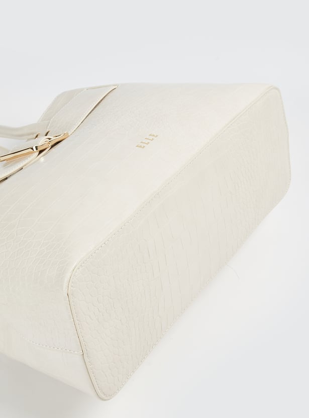 ELLE Textured Handheld Bag