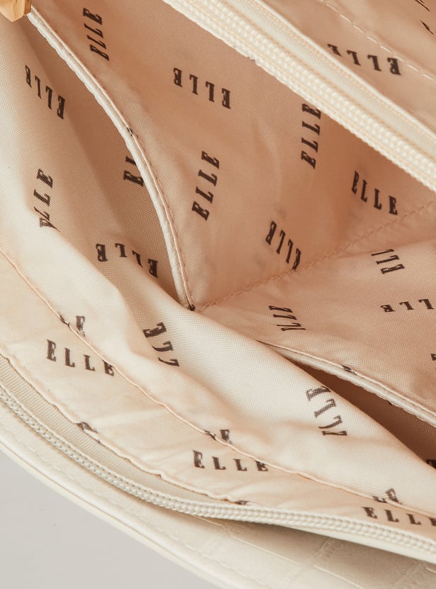 ELLE Textured Handheld Bag