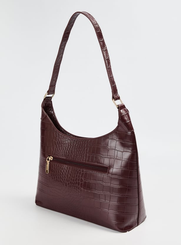 ELLE Textured Shoulder Bag