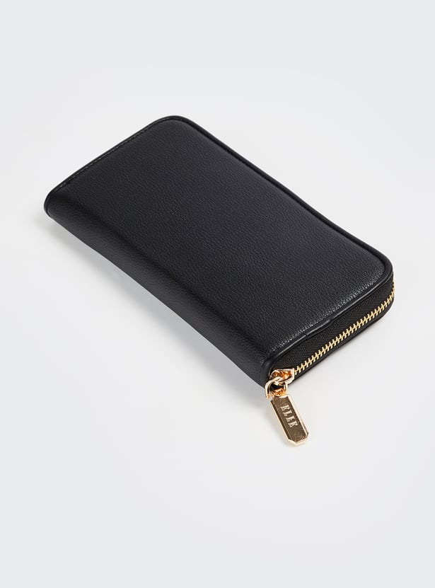 ELLE Textured Wristlet Wallet