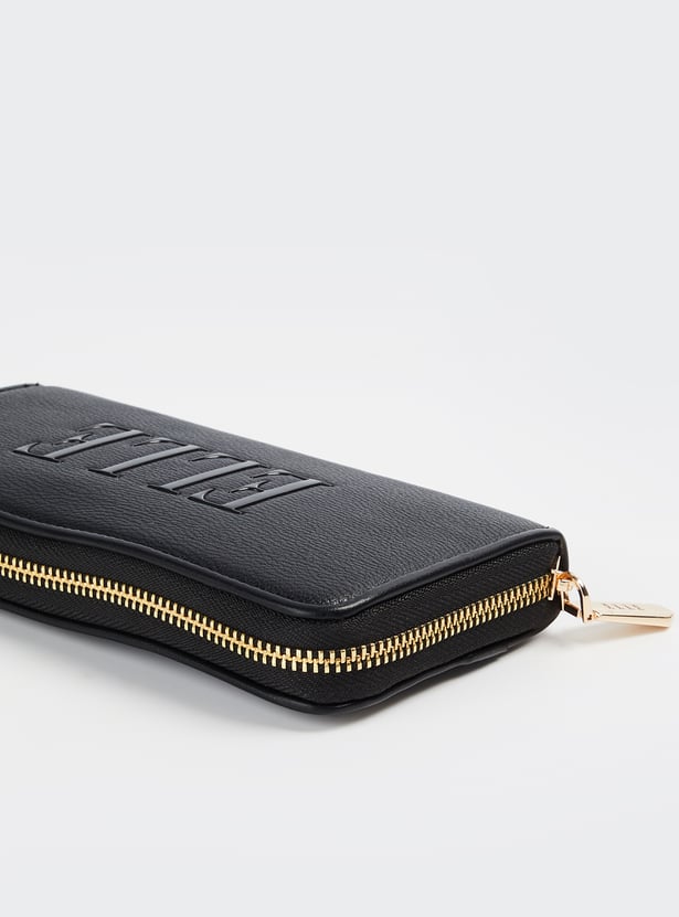 ELLE Textured Wristlet Wallet
