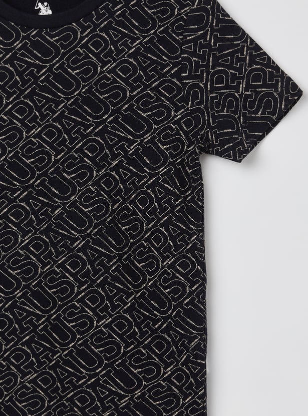 US POLO ASSN KIDS Boys Printed T-shirt