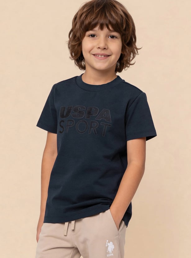 US POLO ASSN KIDS Boys Printed T-shirt