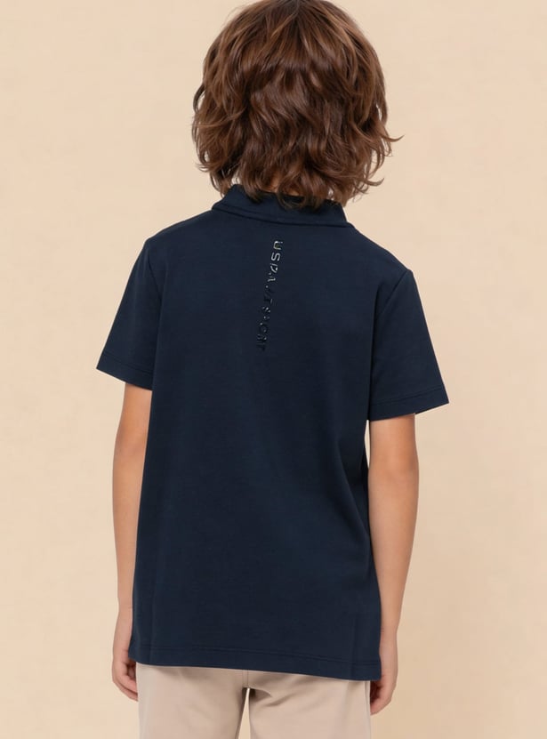 US POLO ASSN KIDS Boys Printed T-shirt