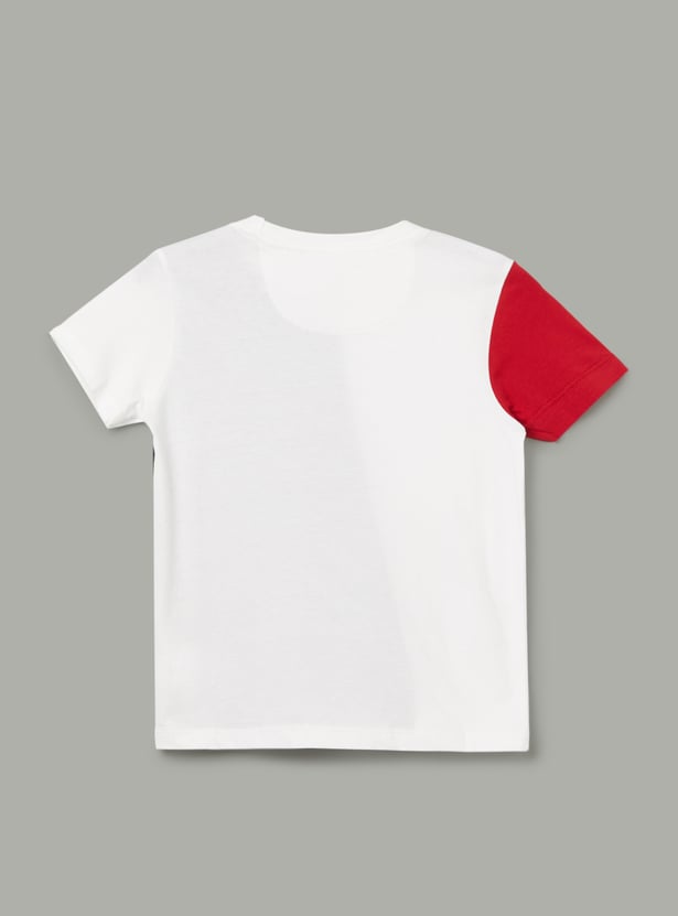 US POLO ASSN KIDS Boys Graphic Print T-shirt