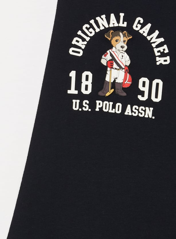 US POLO ASSN KIDS Boys Graphic Print T-shirt