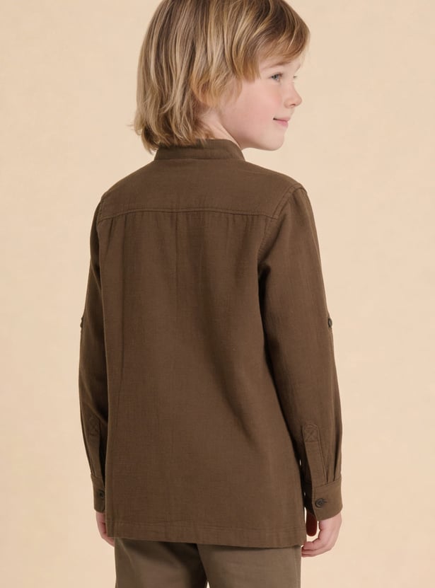 US POLO ASSN KIDS Solid Shirt