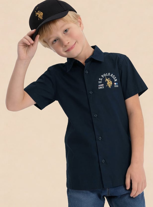 US POLO ASSN KIDS Embroidered Shirt