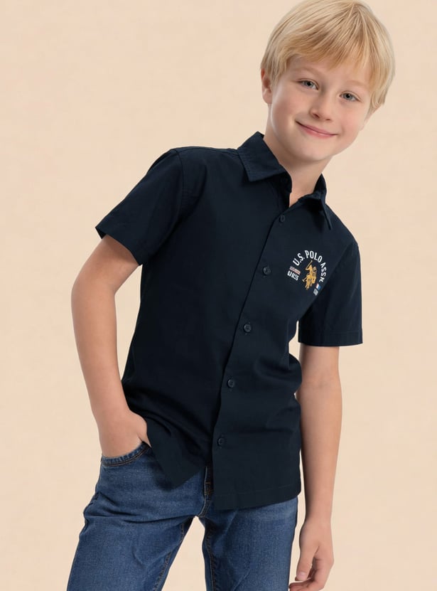US POLO ASSN KIDS Embroidered Shirt