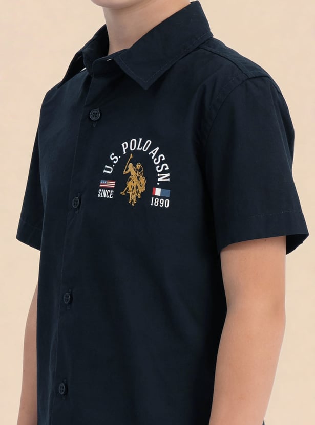 US POLO ASSN KIDS Embroidered Shirt