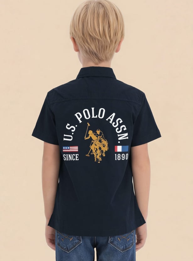 US POLO ASSN KIDS Embroidered Shirt