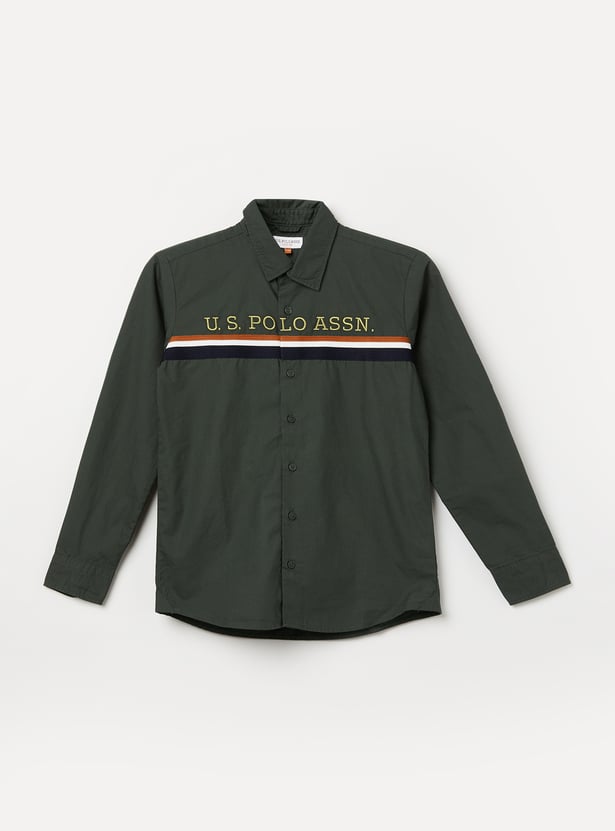 US POLO ASSN KIDS Embroidered Shirt