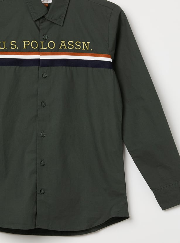 US POLO ASSN KIDS Embroidered Shirt